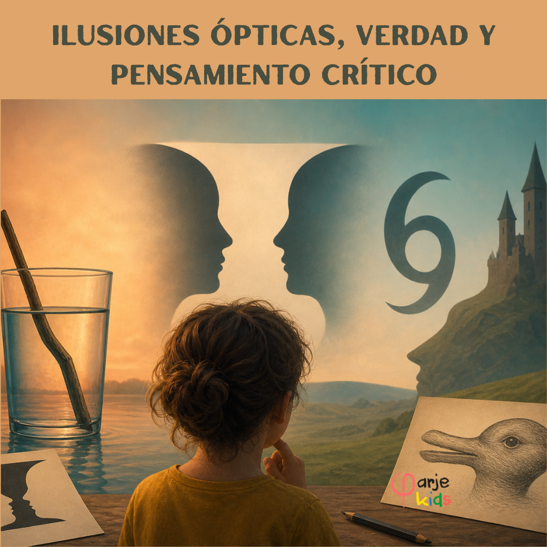 Ilusiones ópticas, verdad y pensamiento crítico